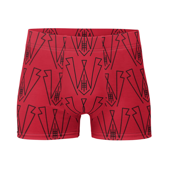 W.C. Society Boxer Briefs (Red & Black)