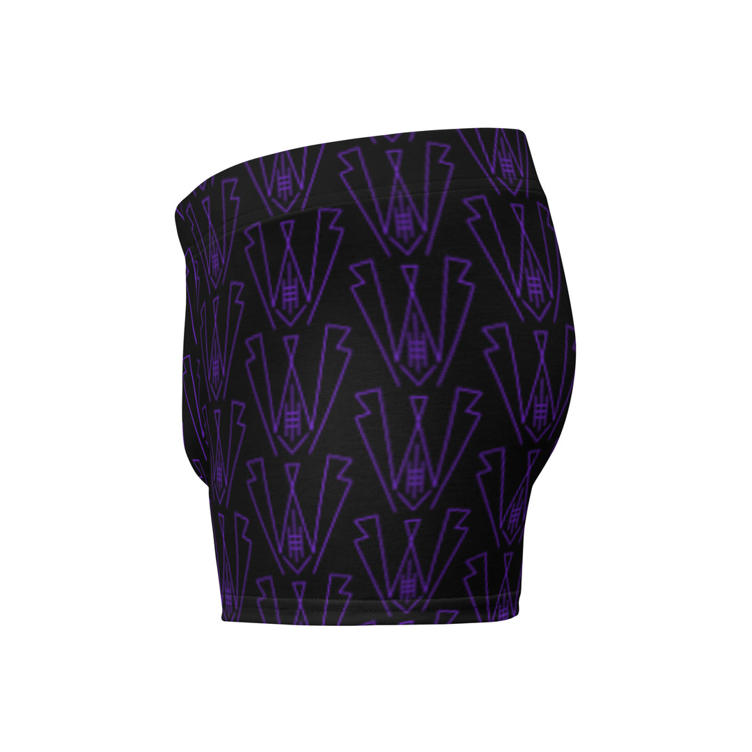 W.C. Society Boxer Briefs (Purple And Black)