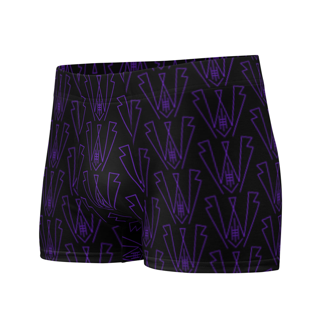 W.C. Society Boxer Briefs (Purple And Black)