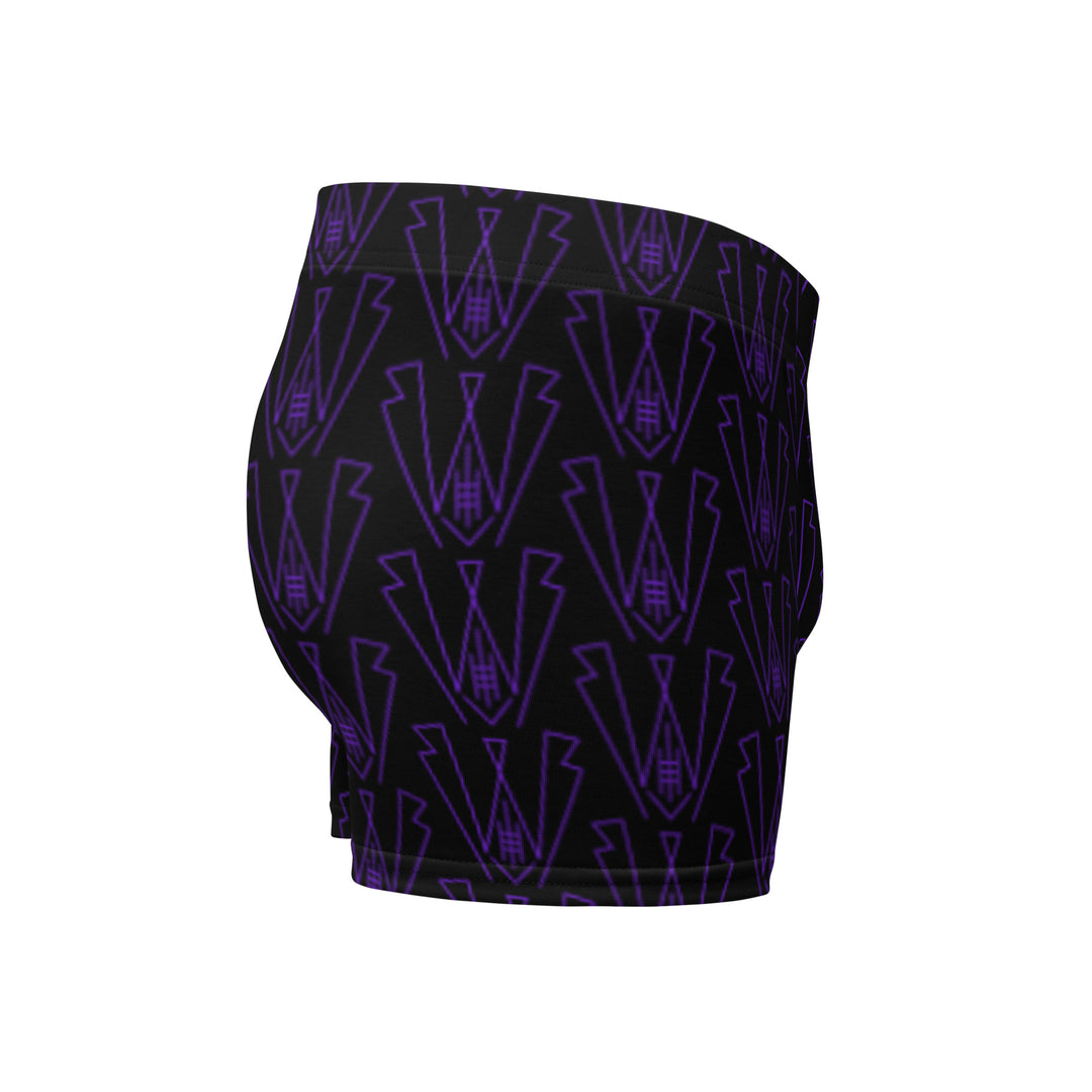 W.C. Society Boxer Briefs (Purple And Black)