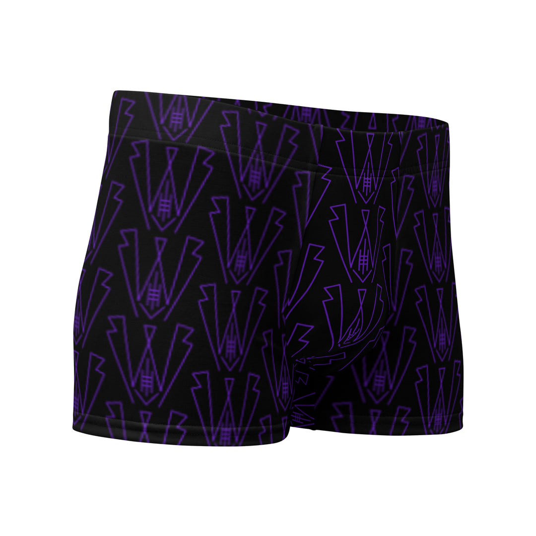 W.C. Society Boxer Briefs (Purple And Black)